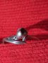 СТАРИНЕН СРЕБЪРЕН АРТ ДЕКО ПРЪСТЕН РЪЧНА РАБОТА СРЕБРО 20517, снимка 10