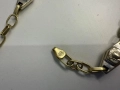 16.37гр 56см мъжки златен ланец версаче / златно колие / синджир / ланец / злато / златен / GOLD 585, снимка 4
