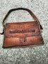 Стара дамска чанта от естествена кожа, снимка 1 - Антикварни и старинни предмети - 43685018