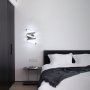 Спирална стенна лампа Lumiup, 6500K LED, сребърна, снимка 2