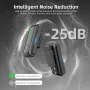 Безжичен микрофон EVINYEP Lavalier (2TX+2RX) за iPhone и Android, снимка 3