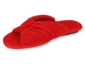 Италиански хавлиени чехли с отворени пръсти Inblu, Червени, снимка 2