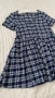 Plaid Flannel Babydoll Dress , снимка 4
