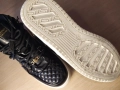 Нови черни ефектни спортни обувки за есенно-зимен сезон неупотребявани черни, снимка 8