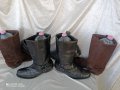 мото тиин боти,УНИСЕКС БОТУШИ черни, 42 - 43, BIKER BOOTS, рокер боти, чопър, хард, снимка 12