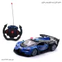Голяма кола с дистанционно Bugatti, отварящи врати, Полицейска, снимка 2