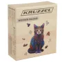 Дървен пъзел котка Kruzzel, снимка 1