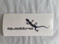 3бр. стикери, лепенки Sticker Audi quattro gecko 002, снимка 6