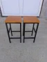 Бар столове от дърво и метал за заведения и дома , снимка 2