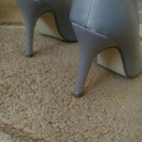 Обувки  на ток Paolo Botticelli сатенени, снимка 7 - Дамски обувки на ток - 27701852