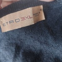 ETRO. Original. Size L-XL 100% Вълна Страхотен пуловер , снимка 5 - Пуловери - 43541979