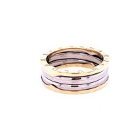 Златен пръстен брачна халка 4,64гр. размер:65 14кр. проба:585 модел:20564-1, снимка 1 - Пръстени - 43011117