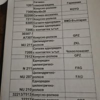 Лагери 500кг цена 4лв на кг.продава се цялото количество, снимка 13 - Стругове - 43169463