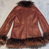 Продавам елегантно дебело зимно палто, снимка 1 - Палта, манта - 43006592