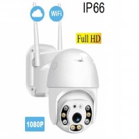 Безжична IP камера 5MP WiFi FULL HD 1080P с цветно нощно виждане, снимка 1 - IP камери - 33253839