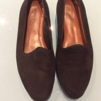 Черни велурени обувки UNISA – равни, № 39 , снимка 2 - Дамски ежедневни обувки - 36745878