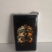 Метална запалка с логото на Chivas Regal, снимка 3 - Запалки - 33174247