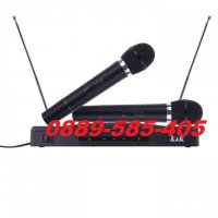 професионални 2бр безжични караоке микрофони миркрофон за тонколона, снимка 2 - Микрофони - 32343259