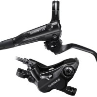 4-бутална предна спирачка Shimano BL-MT501/BR-MT520 - хидравлична дискова, снимка 1 - Части за велосипеди - 40509054