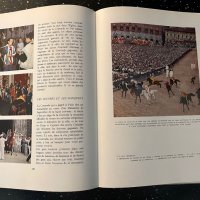 Книга уникат “Le Palio de Sienne” за конните състезания в Сиена, снимка 6 - Художествена литература - 43399326