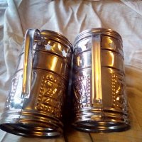 Два голями метални стакани, снимка 5 - Колекции - 32609673