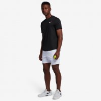 Nike Mens Dri-FIT 7 Inch Tennis Shorts - White - страхотни мъжки шорти КАТО НОВИ, снимка 2 - Спортни дрехи, екипи - 37127821