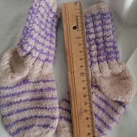 Swiss плетени вълнени детски чорапи терлици, снимка 4 - Чорапи - 38814284