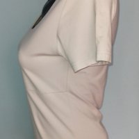 Еластична блузка тип тениска в гълъбово сив цвят, снимка 3 - Тениски - 28316311