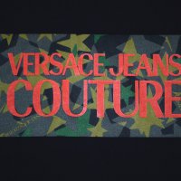 Versace Jeans Couture - мъжка тениска, размер L (Oversized), снимка 3 - Тениски - 43343666