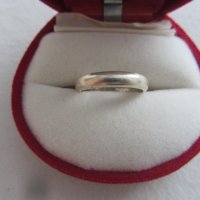 Дамска сребърна халка, снимка 1 - Пръстени - 37188496