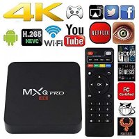 Тв бокс MXQ PRO/1GB RAM, 8GВ ROM/ WiFi, 4K + TV+филми, снимка 1 - Приемници и антени - 42960019