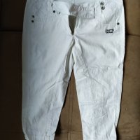 Дамски летен панталон 28 М размер бял спортен панталон, снимка 2 - Къси панталони и бермуди - 32869014