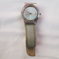 swatch irony stainless steel швейцарски часовник от 2000 година., снимка 2 - Антикварни и старинни предмети - 43593882