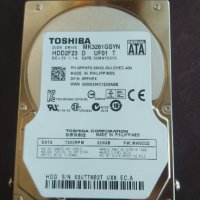 Toshiba 320GB 2.5' SATA3 HDD MK3261GSYN Твърд диск за лаптоп, снимка 1 - Твърди дискове - 43556793