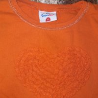 Блуза със сърце , снимка 2 - Детски Блузи и туники - 28858167