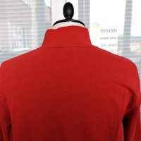 Napapijri Men's Red Long Sleeve Full Zipped Casual Track Jacket  - мъжко горнище размер L, снимка 8 - Суичъри - 43252709