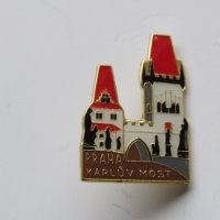 Значка Прага, Чехия-1, снимка 1 - Колекции - 27879799