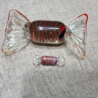 Стъклени бонбони- Муранско стъкло, снимка 2 - Антикварни и старинни предмети - 27367969