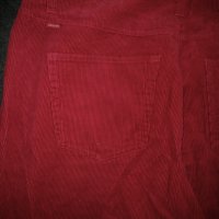 Дизайнерски червени джинси "Jackpot" by Carly Gry / голям размер, снимка 5 - Панталони - 14225321