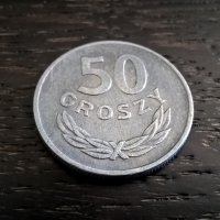 Монета - Полша - 50 гроша | 1972г., снимка 1 - Нумизматика и бонистика - 28046219