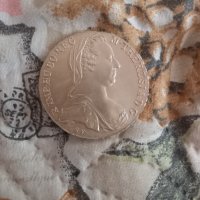 Сребърна монета ,Австрия,1 талер 1780 г. Мария Тереза !, снимка 2 - Нумизматика и бонистика - 37199087