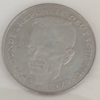 Възпоменателна монета 2 Mark 1989г, снимка 4 - Нумизматика и бонистика - 37085798