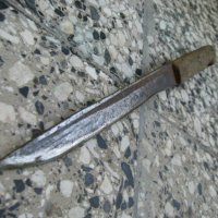 Овчарски нож кама, снимка 2 - Антикварни и старинни предмети - 28805895