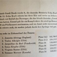 Зимна Олимпиада 1952 (Осло), албум на немски, оригинален с 150 залепени снимки, класиране по дисципл, снимка 8 - Енциклопедии, справочници - 39302252