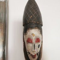 Африканска маска, снимка 2 - Антикварни и старинни предмети - 33430631