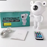 Лампа астронавт с 12 различни светлинни ефекти: Освети космоса в твоята стая, снимка 4 - Лед осветление - 43527742