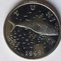 Монета Хърватска 1999г., снимка 2 - Нумизматика и бонистика - 28548364