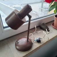 Стара настолна лампа, снимка 1 - Антикварни и старинни предмети - 43936390