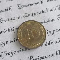 Монета - Германия - 10 пфенига | 1994г.; серия D, снимка 1 - Нумизматика и бонистика - 34742519