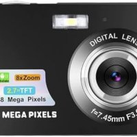 Нова 48MP 4K NBD-KPJ Цифрова Камера - Идеална за YouTube и Влогове, снимка 1 - Фотоапарати - 43696345